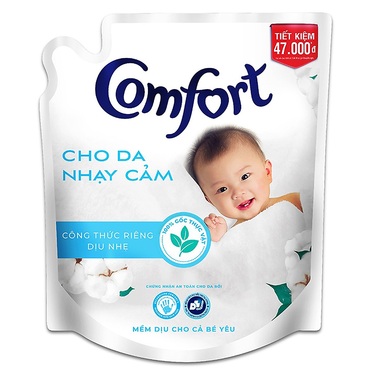 COMFORT Đậm Đặc cho da nhạy cảm túi 2.6L Antri